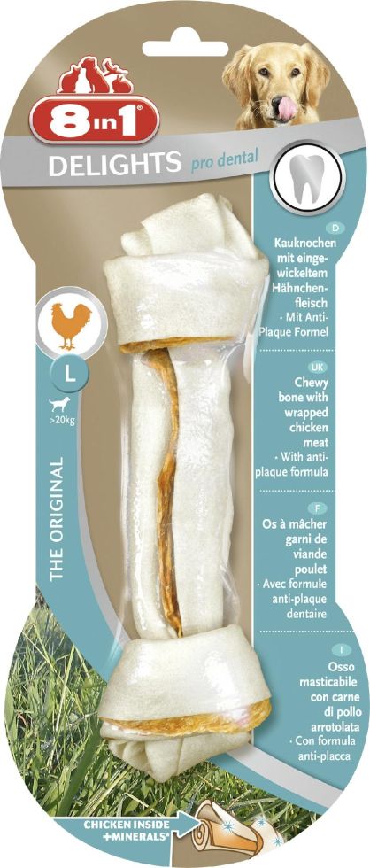 8in1 Delights Kauknochen Pro Dental L