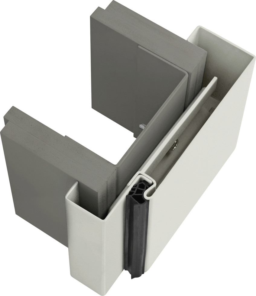 EcoStar Umfassungszarge Ständerwerk 100 x 212,5 cm MW 125 mm li/re 3-teilige Zarge