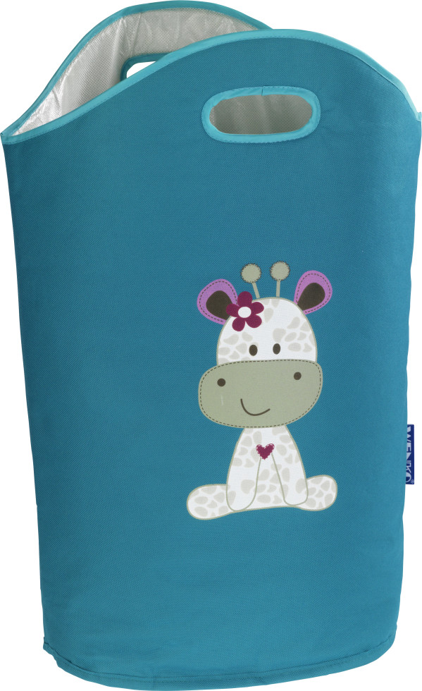 Wenko Wäschesammler Kids Greta 24 l, petrol