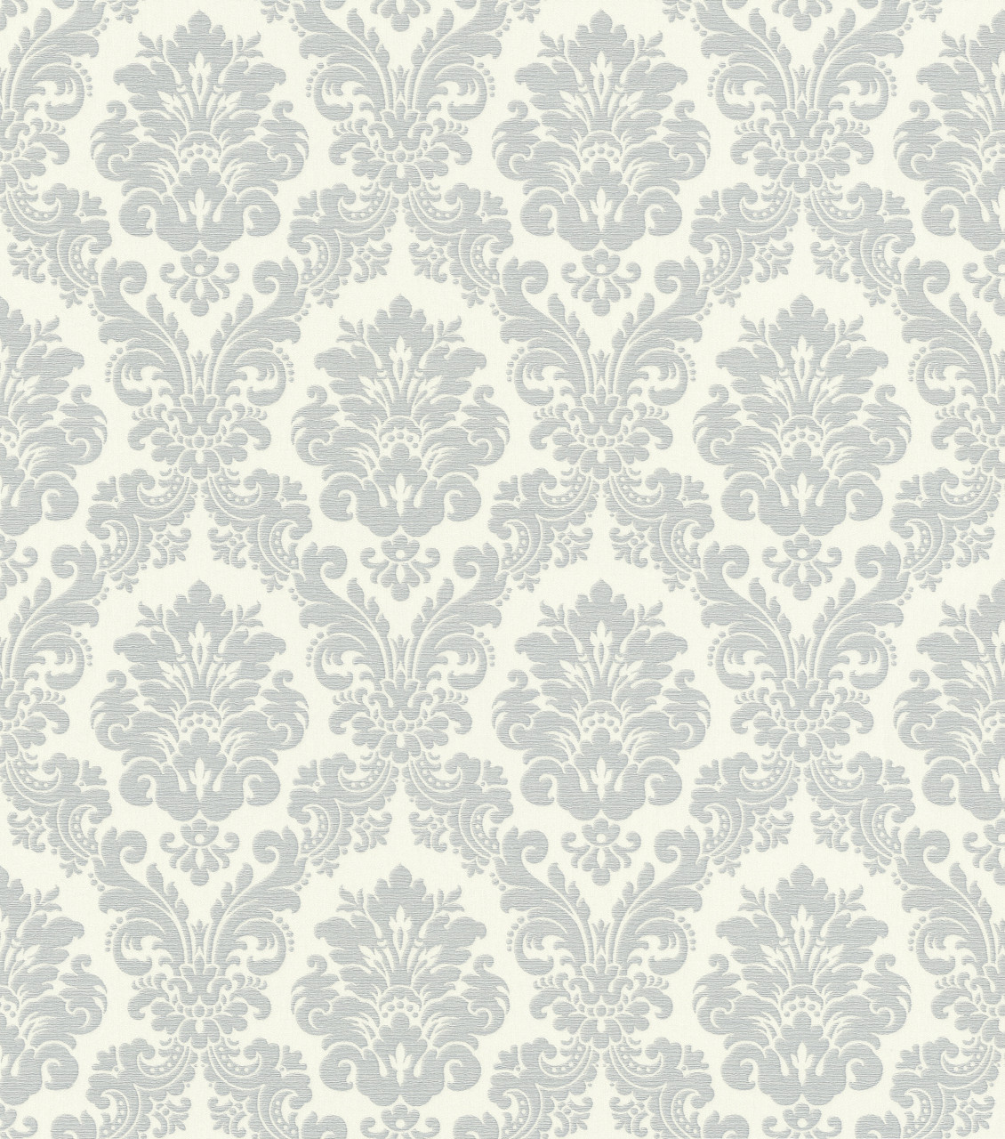 Rasch Vliestapete 570533 Trianon XIII ornament weiß-blau, 10,05 x 0,53 m