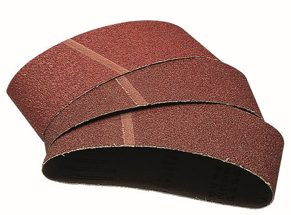 Wolfcraft Schleifbänder K80 75 x 510 mm 3-teilig