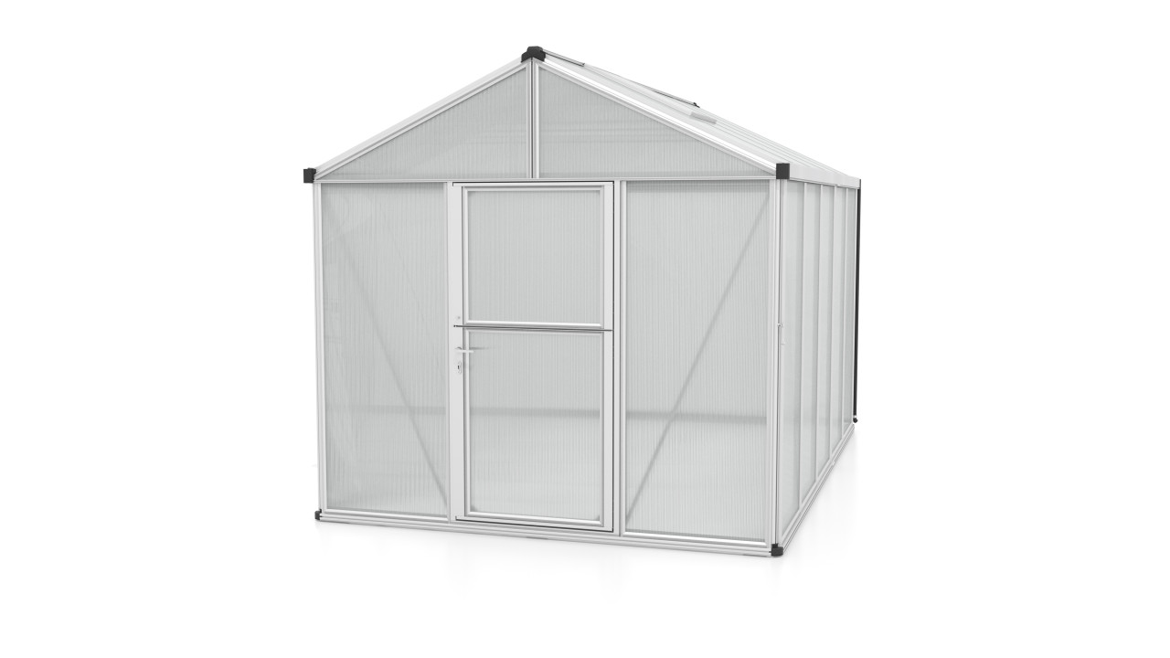 Vitavia Gewächshaus-Set Zeus 10000 HKP 10 mm alu 266 x 398 cm