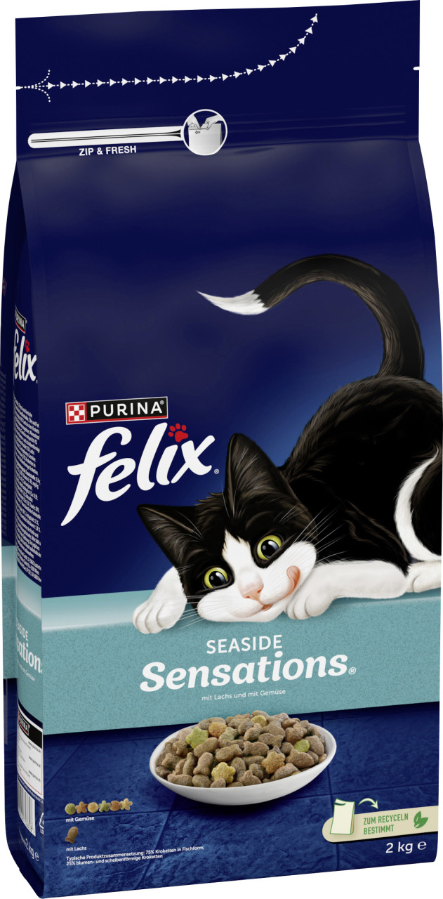 Felix Seaside Sensations mit Lachs und Gemüse 2 kg