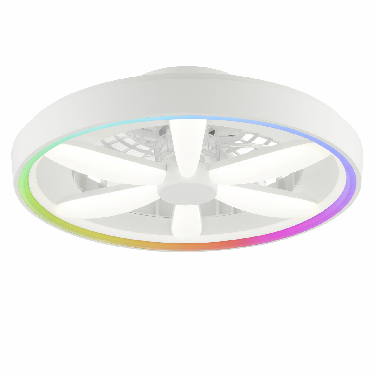 Brilliant LED Deckenleuchte mit Ventilator Gaiano Ø 48 cm 48 W weiß