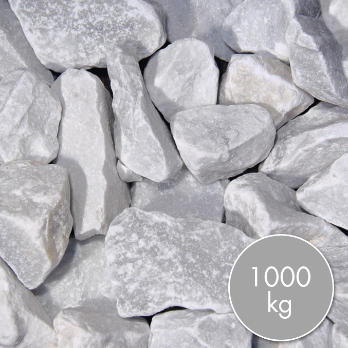 Big Bag Marmorbruch Carrara weiß 40 - 70 mm 600 kg