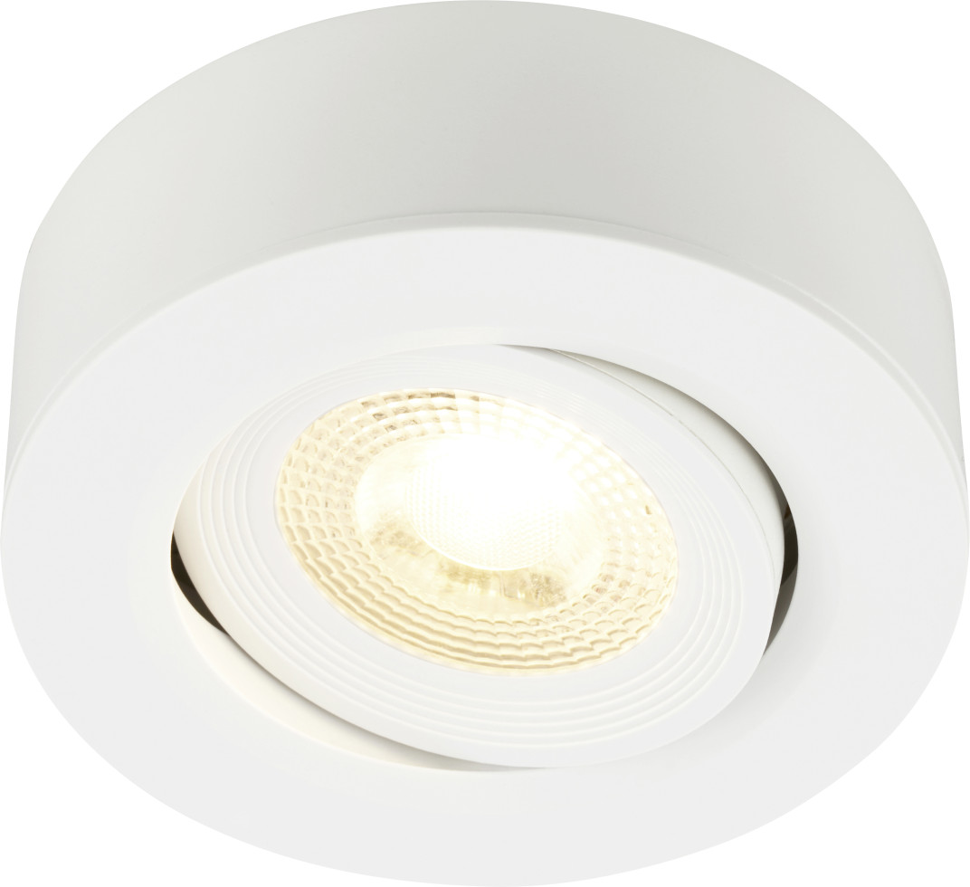 Briloner LED-Einbauleuchten 2in1 Mini Ein-& Aufbau 9W 500lm weiß dimmbar
