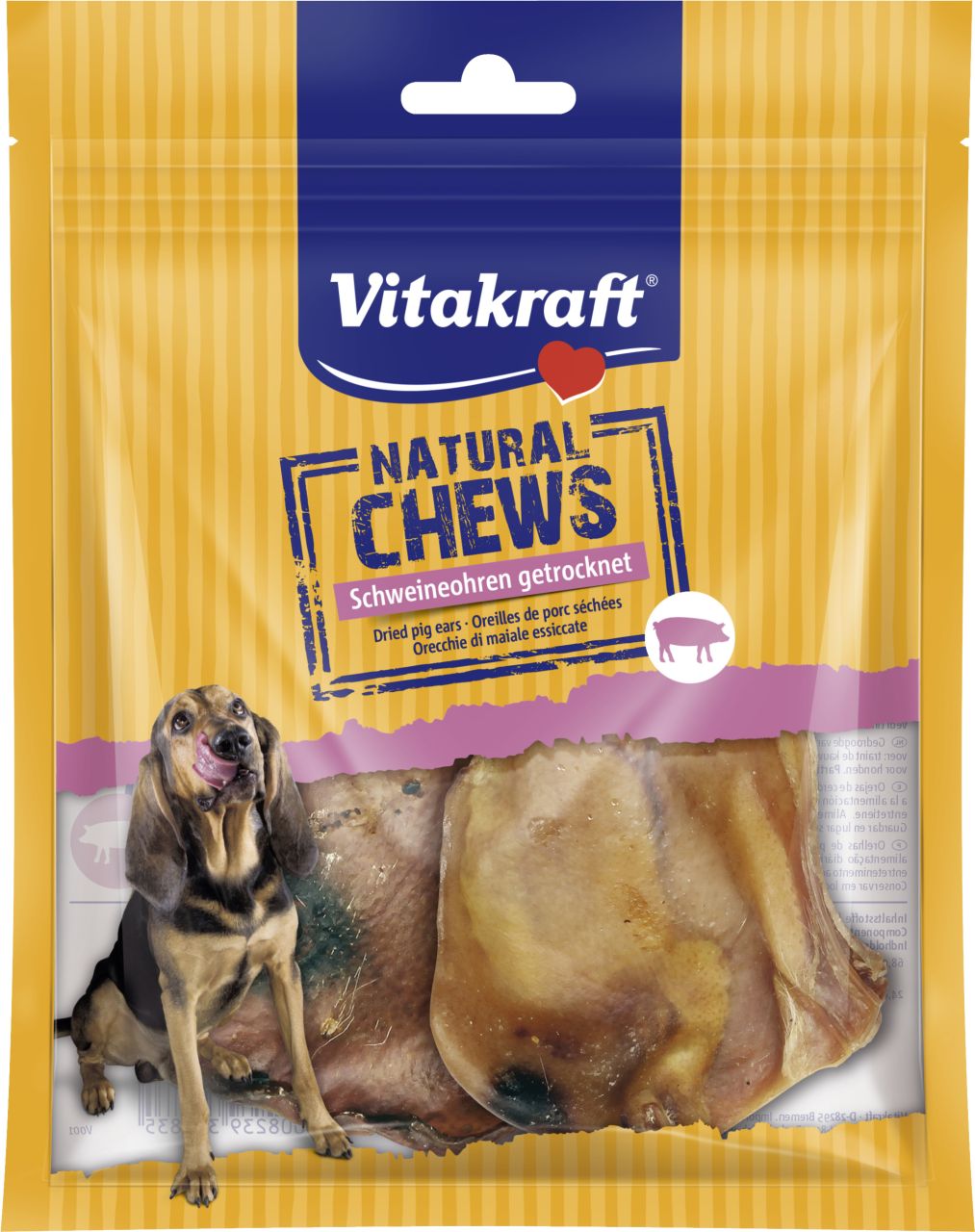 Vitakraft NaturalChews Schweineohren 2 Stück