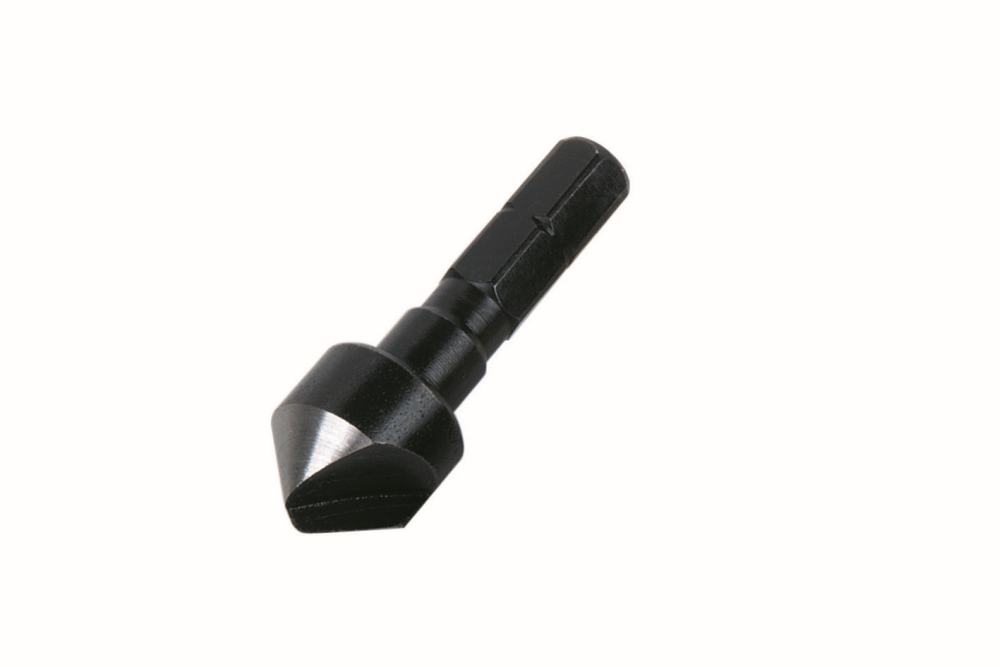 Wolfcraft Senker Ø 12 mm Werkzeugstahl Sechskantschaft 1 Schneide