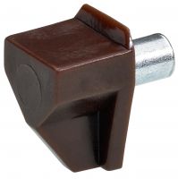 Hettich Bodenträger Safety braun Stahl/Kunststoff, braun, Ø 5 mm, 1 Stück