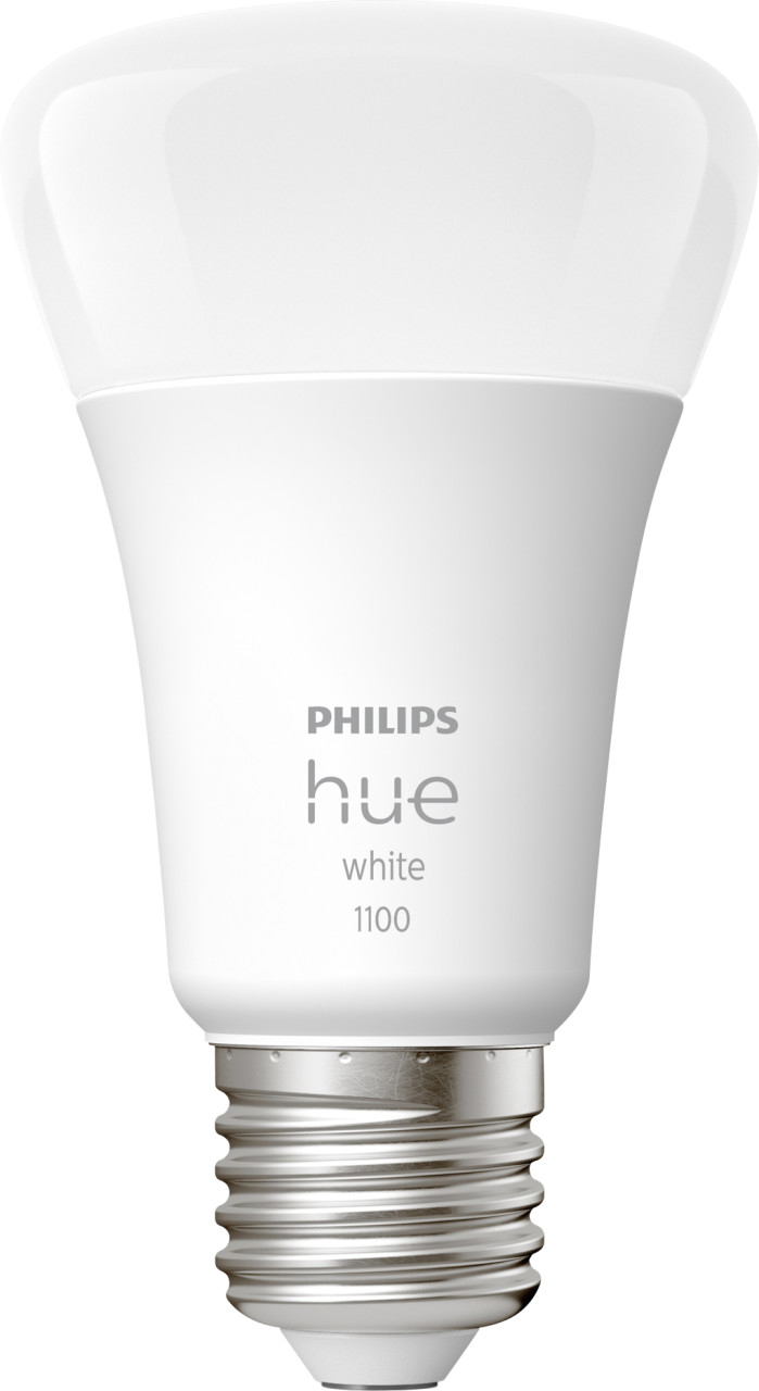 Philips Hue LED Leuchtmittel White E27 9,5 W warmweiß
