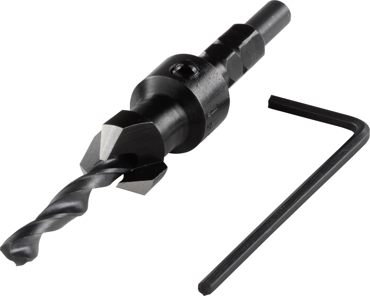 Wolfcraft Vorbohrer mit Senker Sechskant-Schaft 2545000 Ø 4,5 - 12 mm