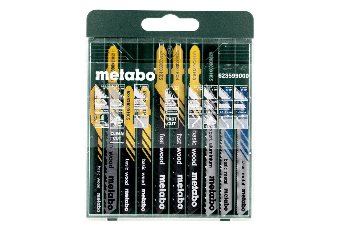 Metabo Stichsägeblattsortiment-SP 10-teilig