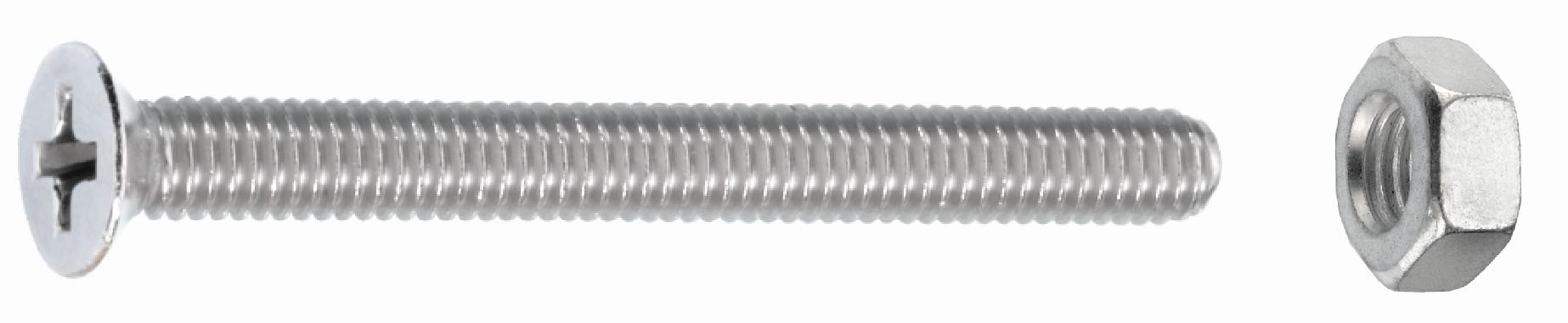 Connex Gewindeschrauben M5 x 50 mm PH 2 - 4 Stk.