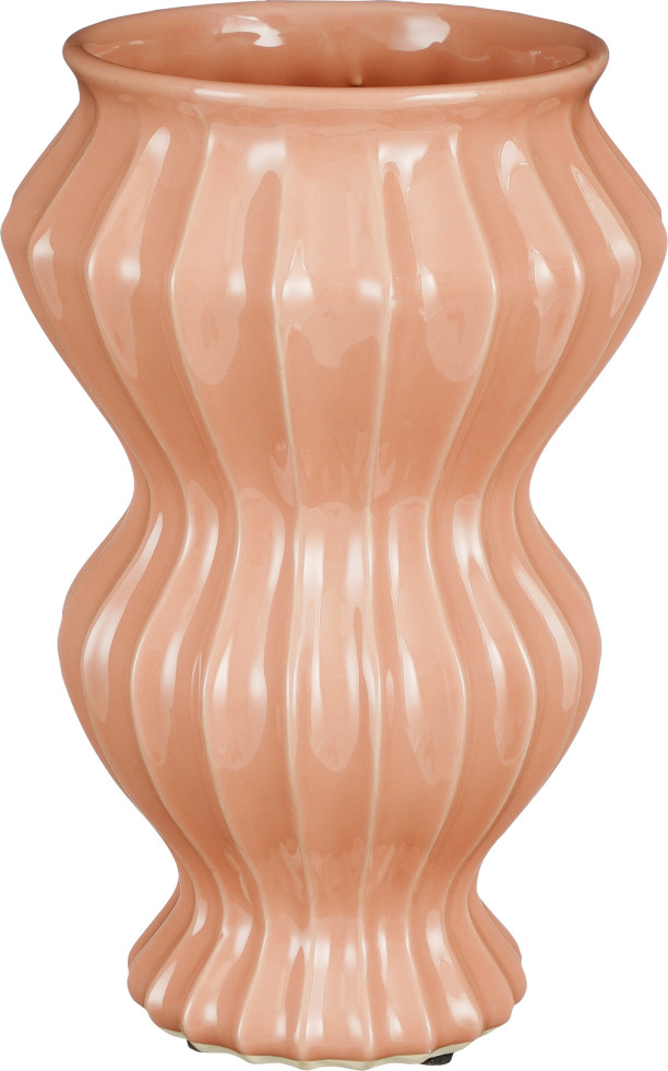 Mica Vase Pippa rosa Keramik Ø 21 x 32 cm