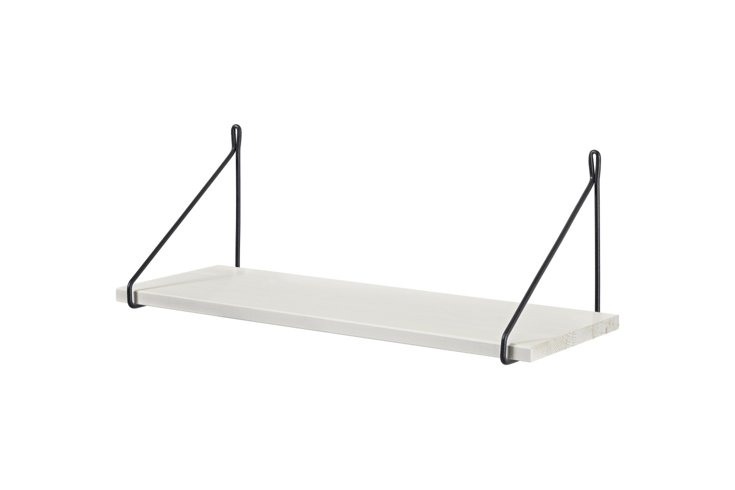 Dolle Wandregal Filo 60 x 20 cm weiß/schwarz