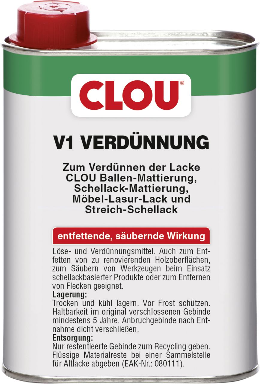Clou Verdünnung V1 250 ml