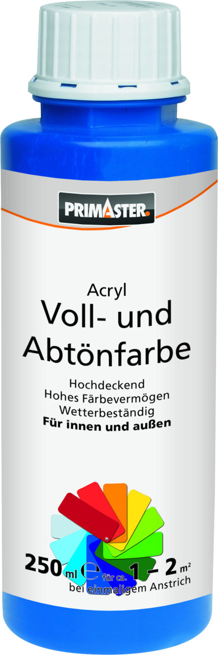 Primaster Voll- und Abtönfarbe 250 ml anthrazit matt