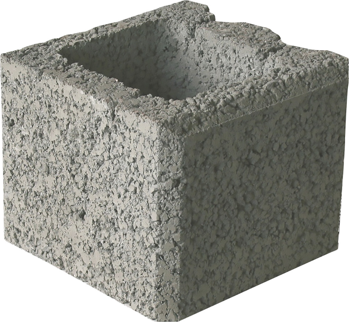 EHL Mauerstein Planomur Halbstein 25 x 25 x 20 cm grau