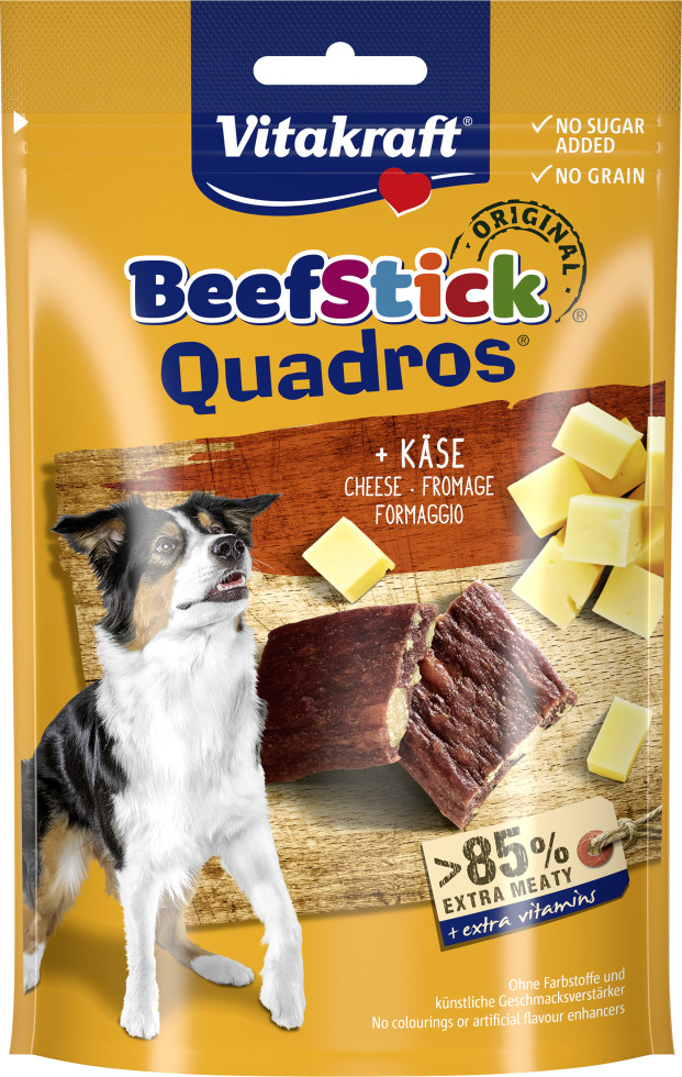 Vitakraft Beef Stick Quadros Käse 70 g