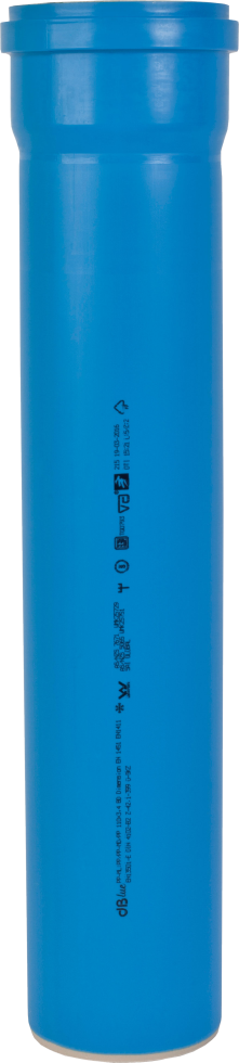 Marley Abwasserrohr dBlue DN 50 schalldämmend 50 cm blau