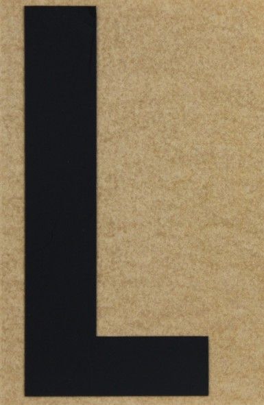 Conacord Klebebuchstabe L 65 x 100 mm