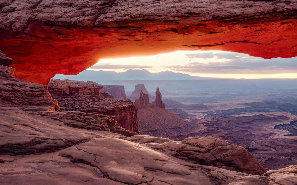 Komar Vlies Fototapete Mesa Arch 450 x 280 cm