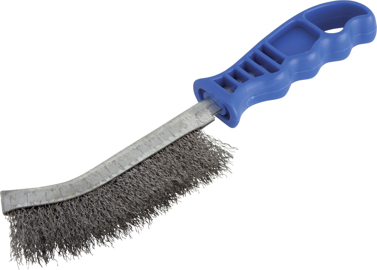 Wolfcraft Handdrahtbürste Kunststoffgriff Stahl