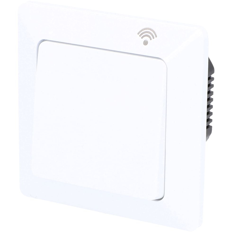 Unitec WIFI Schalter weiss steuerbar per Tuya-App, Unterputz
