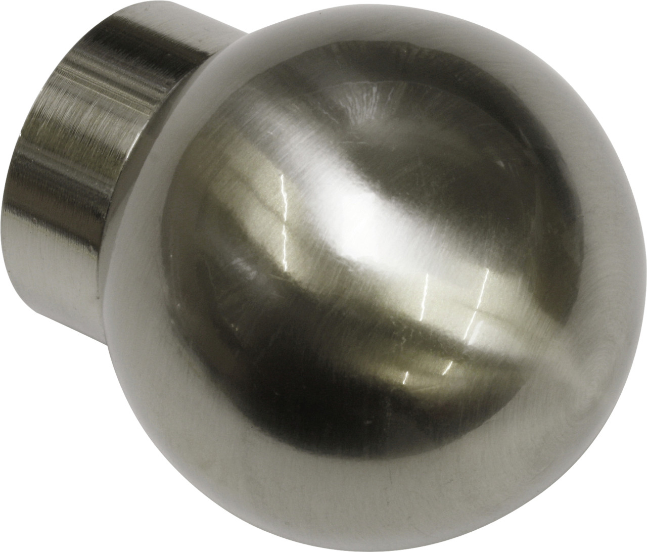 Gardinia Endknopf Windsor Ball, edelstahloptik