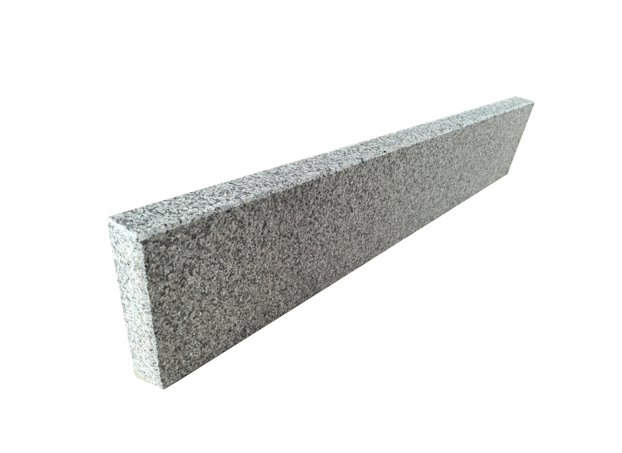 Kantenstein Granit 100 x 20 x 6 cm grau