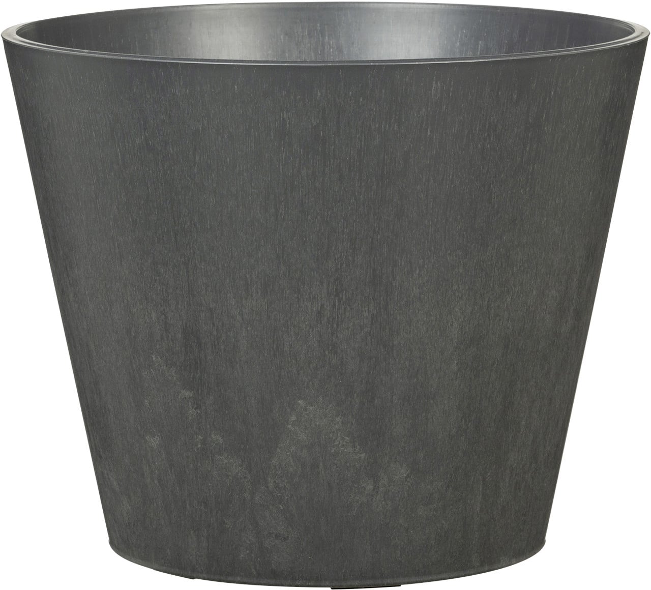 Scheurich Pflanzgefäß Purista Ø 37 x 32,2 cm anthrazit-carbon