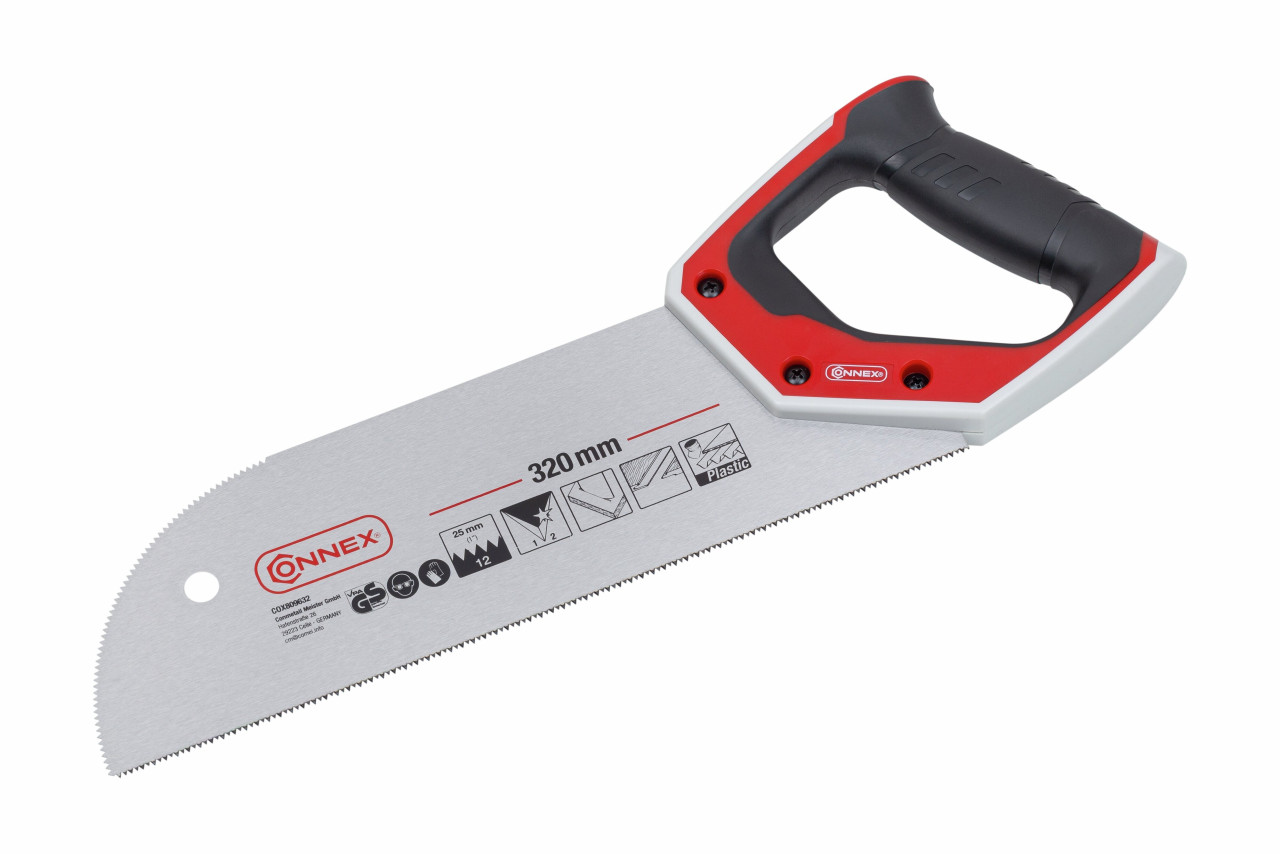 Connex Furniersäge Span-/Sperrholz & Kunststoff 320 mm 3K Griff