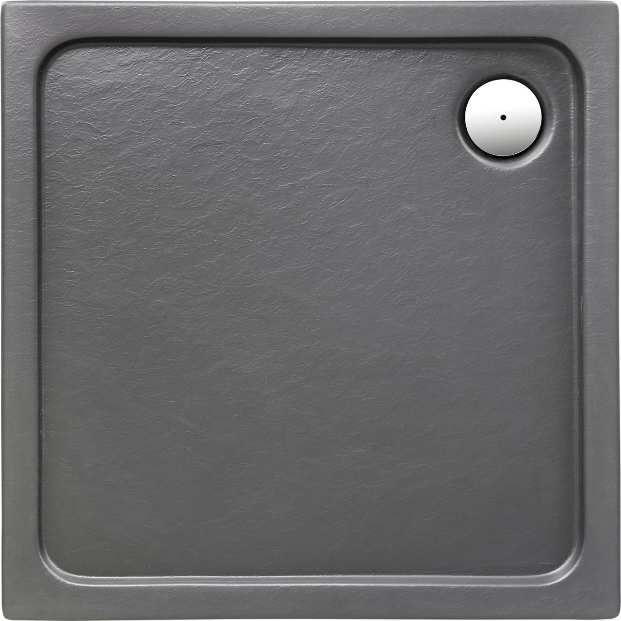 Ottofond Duschwanne Aruba 140 x 80 x 3 cm, anthrazit