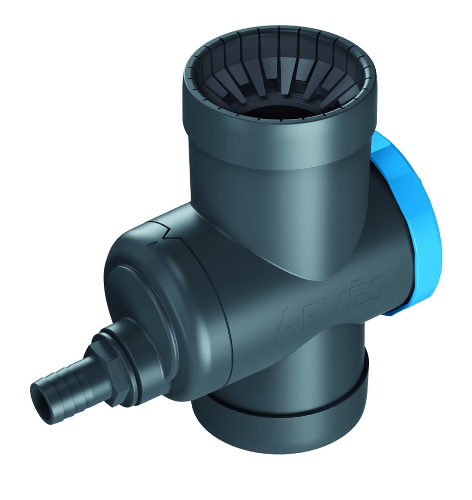 Arves Wassersammler mit Netzfilter basalt