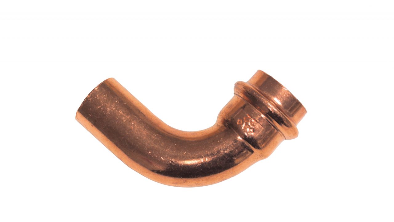 Cornat Press-Bogen 90° Kupfer, ø 22 mm