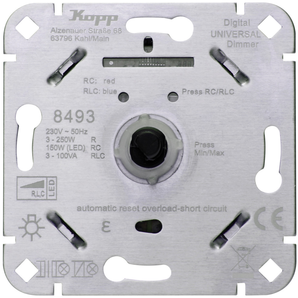 Kopp Universaldimmer RLC250W LED 3- 250 W 849300512