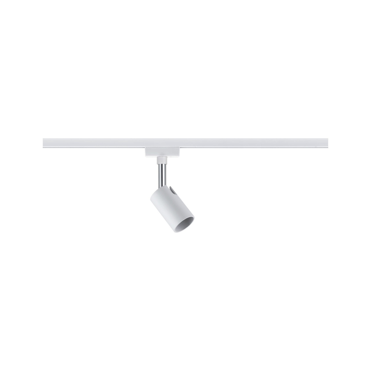 Paulmann URail Einzelspot Pure I GU10 weiß chrom 5,8 cm max. 10 W