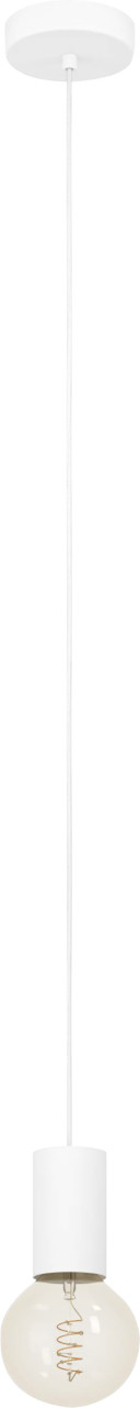 Eglo Hängeleuchte Pozueta 1 weiß 6,5 x 110 cm E27