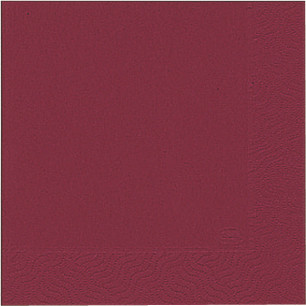 Duni Servietten Bio bordeaux 33 x 33 cm - 50er Pack