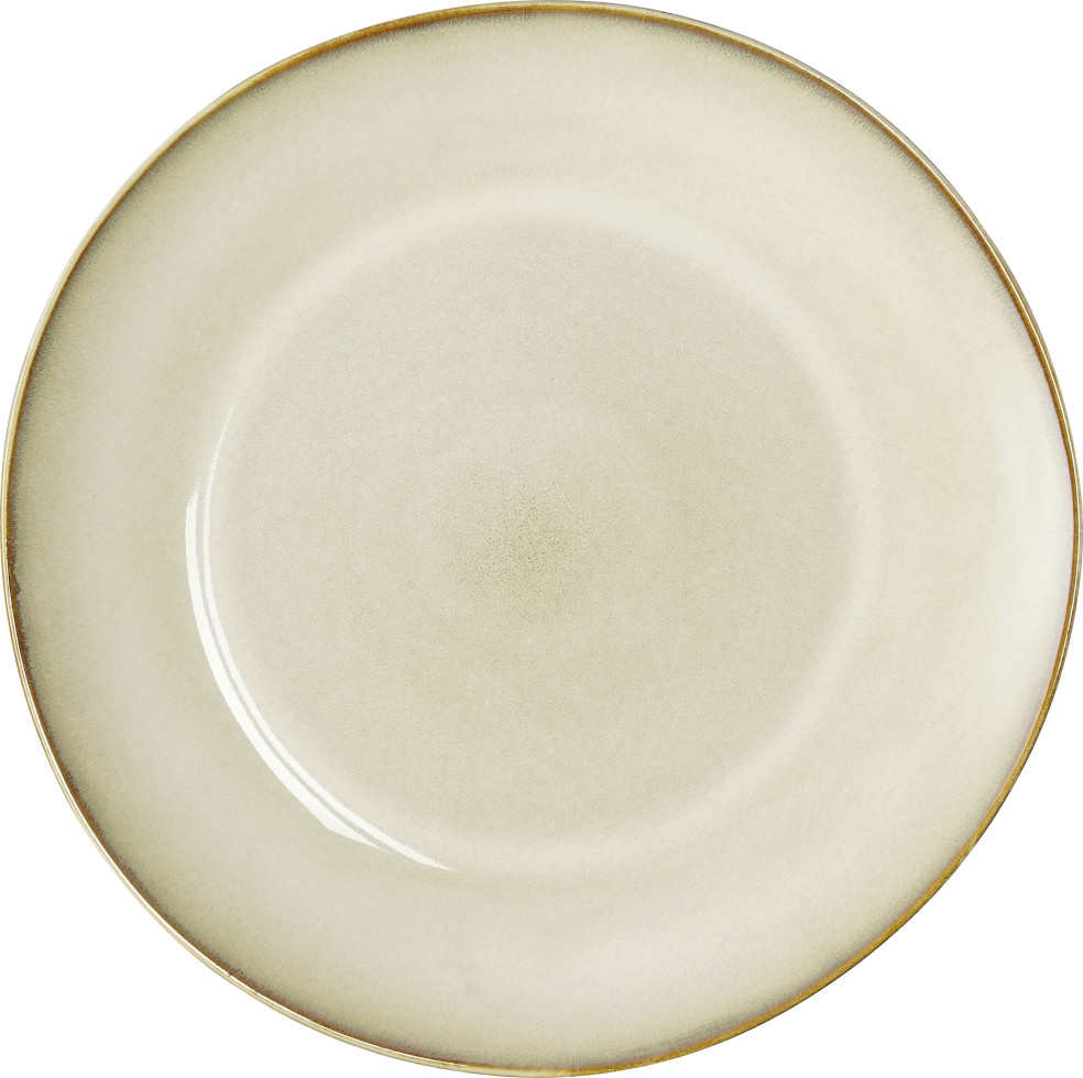 Mica Decorations Frühstücksteller Racco stoneware 2,5 x 20,5 cm beige
