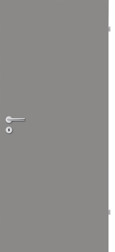 Borne Türblatt Lack edelgrau Röhrenspan