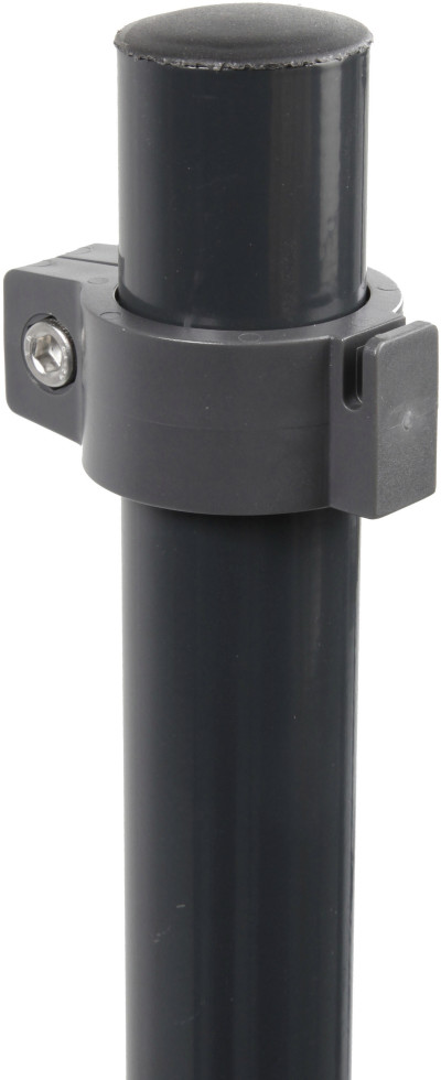 Floraworld Zaunschelle mit Drahthalter Ø 3,4 cm anthrazit - 3 Stk.