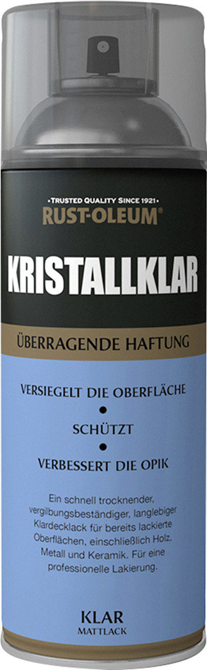 Rust-Oleum Sprühlack Kristallklar 400 ml matt