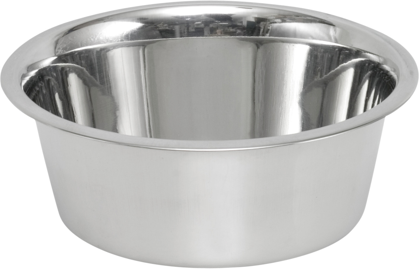 Nobby Hundenapf Edelstahl Ø 25 cm - 2,5 L silber