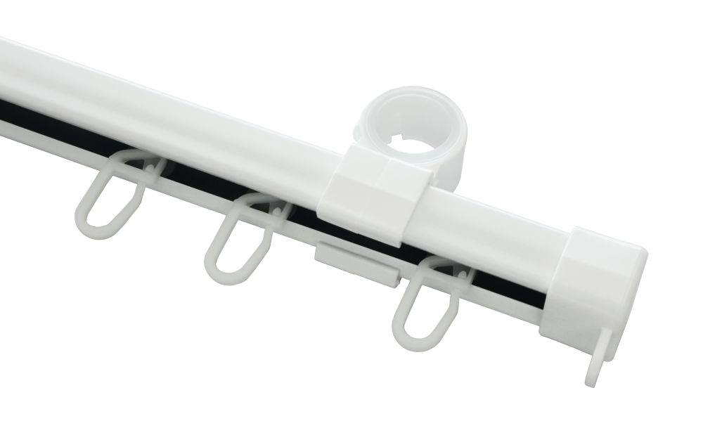 Gardinia U-Laufschiene weiß, 150 cm