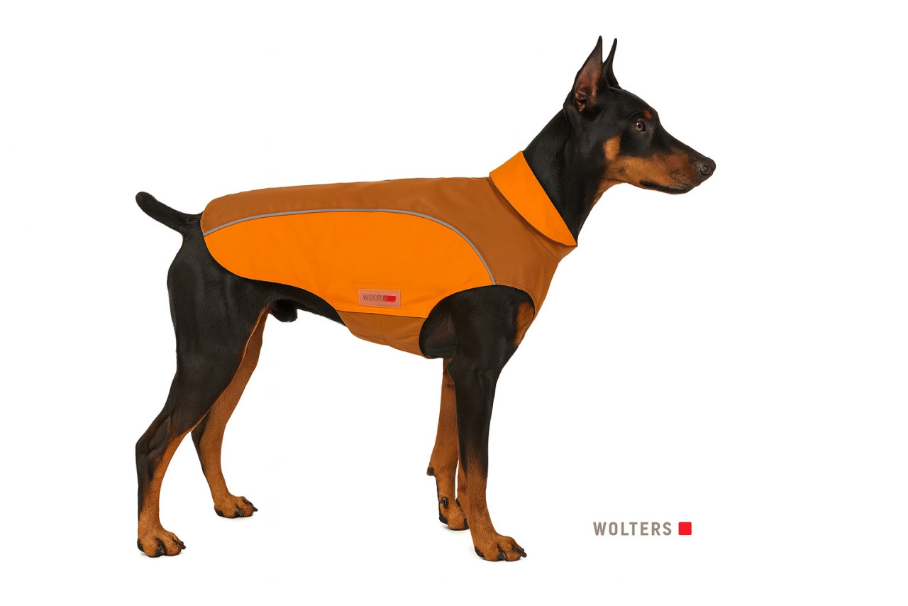 Wolters Hundebekleidung Regenjacke Easy Rain braun/orange