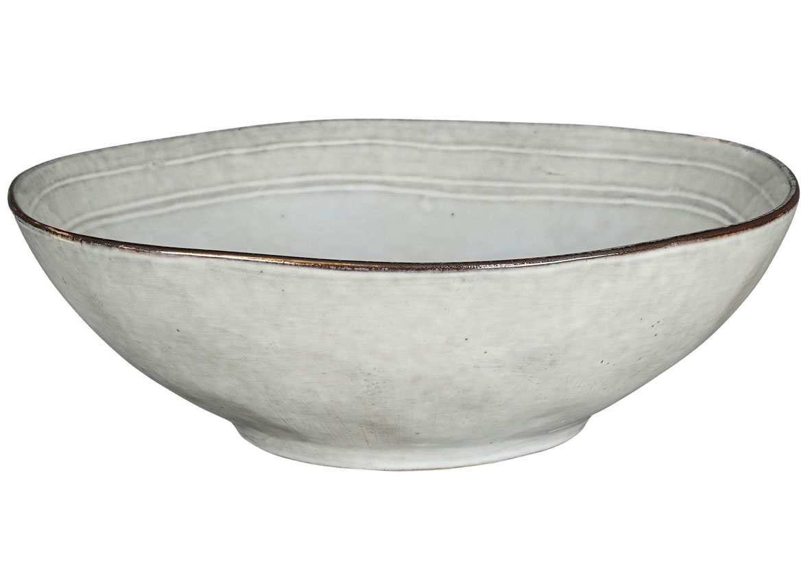 Mica Schale Tabo grau, Ø 23,5 cm x 7,5 cm