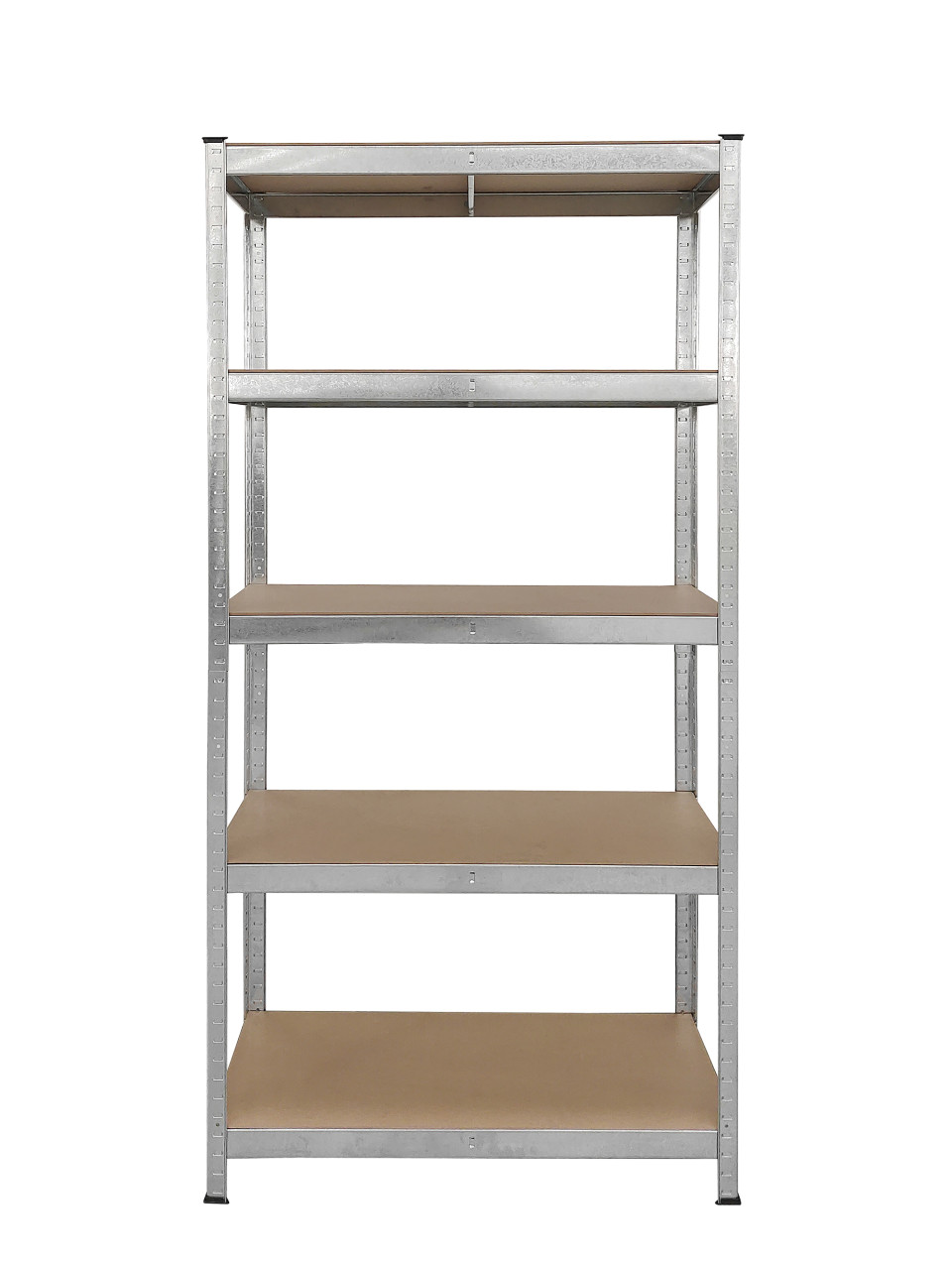 TrendLine Schwerlastregal Stahl 180 x 90 x 40 cm 5 Holzböden 875 kg