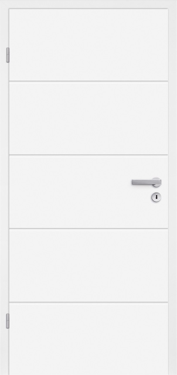 Borne Türblatt Fila 5 Weißlack Röhrenspan