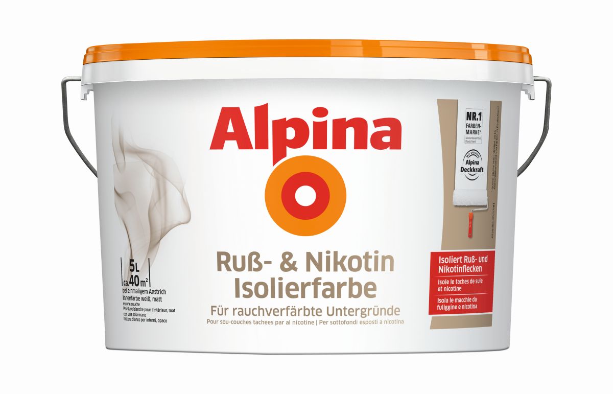 Alpina Nikotinsperre 5 L weiß, matt